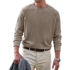 Men's Cotton Casual Crew Neck Tops