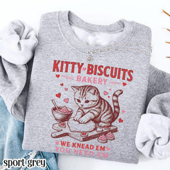 Valentine's Cat Lover Sweatshirt