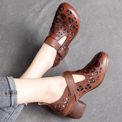 Retro Ethnic Style Casual Shoes