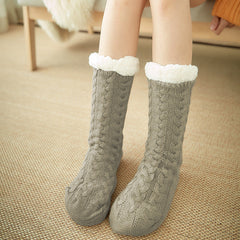 Winter Velvet Warm Floor Socks