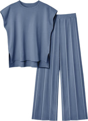 Women's 2 Piece Knit Lounge Set
