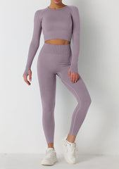 Yoga Workout Bundle Top+Legging Set