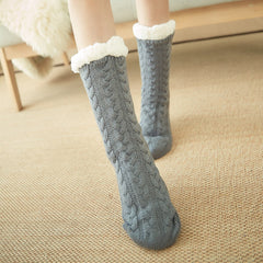 Winter Velvet Warm Floor Socks
