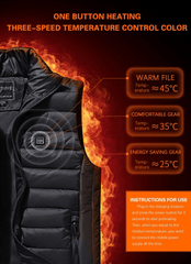 New Unisex Warming Heated Jacket/Vest🧥(Without rechargeable battery)