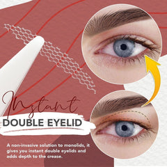 Mother's Day Sale 50% OFF-180 Strips Glue-free Invisible Double Eyelid Sticker