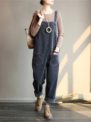 NEW | Wide Leg Corduroy Overalls
