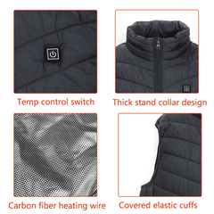 New Unisex Warming Heated Jacket/Vest🧥(Without rechargeable battery)