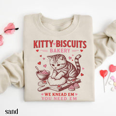 Valentine's Cat Lover Sweatshirt