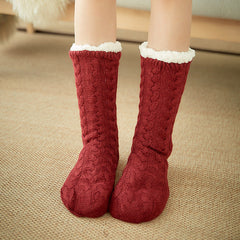 Winter Velvet Warm Floor Socks