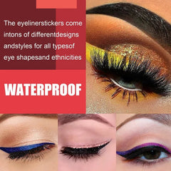 2022 New Reusable Eyeliner and Eyelash Stickers (4 Pairs)