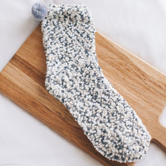 Winter Fuzzy "Cupcakes" Sock