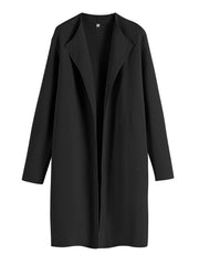 Women's Casual Side Slit Knit Cardigan