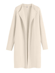 Women's Casual Side Slit Knit Cardigan