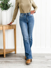 🔥LAST DAY 50% OFF🥳 Tummy Control Bootcut Jeans