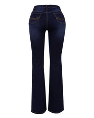 Vintage Mid Waist Flare Jeans
