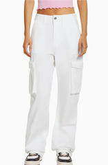 Adjustable Straight Fit Cargo Pants