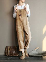 NEW | Wide Leg Corduroy Overalls