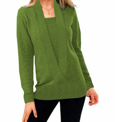 Women's Pullover Cropped Knitted Jumpers