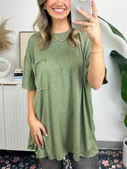 Women's Raw Edge Boxy Tee