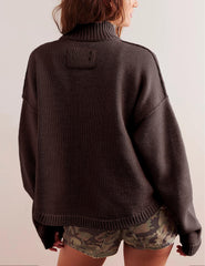 Wommen's Button Down Knit Sweater Cardigan