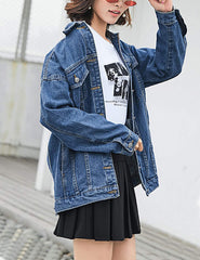 Women's Classic Button Down Denim Jacket