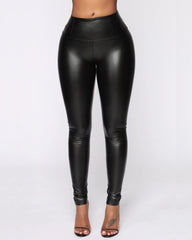 Venus Leather Leggings (fleece-lined)