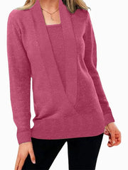 Women's Pullover Cropped Knitted Jumpers