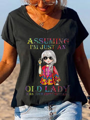 Summer New Girls English Print T-shirt