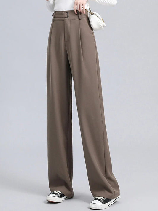 The Unique Effortless High-waisted Wide Leg Pants