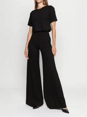 Women's Knit Wide Leg Pants