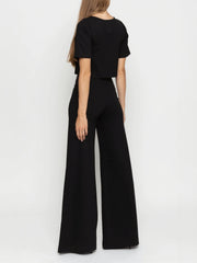 Women's Knit Wide Leg Pants