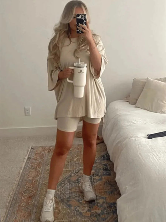 2 Piece Outfit Lounge Set - Buy 2 Free Shipping
