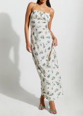Women Maxi Dress In Cream (Last Day Promotion 50% OFF)