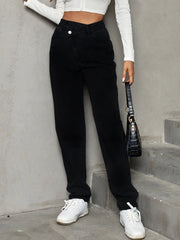Trendy Straight Loose Jeans