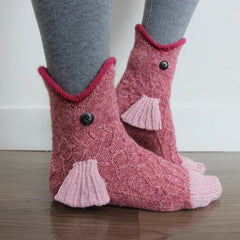 ⏰Sale 50% Off🔥- 3D Knit Crocodile Socks