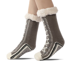 🔥Ultra-thick Cashmere Slipper Home Socks