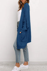 Oversized Pockets Sweater Coat