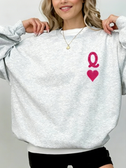 Women's Queen of Hearts Valentine's Day Sweatshirt