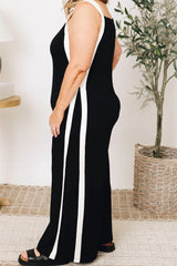Women's Contrast Stripe Jumpsuit