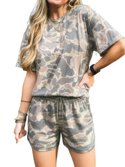Women's Camo Breeze Lounge Set