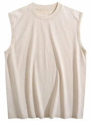 Women's Vintage Washed Sleeveless Tank Top