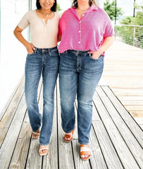 Hot Sale Tummy Control Bootcut Jeans