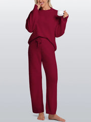 Women's Cozy Knit Loungewear Set