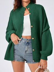 Women's Oversized Lantern Sleeve Cardigans