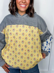 Women's Patchwork Hoodie