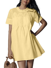 Women's Lace Patchwork Dress