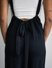 Soft Loose Solid Color Wide Leg Jumpsuit