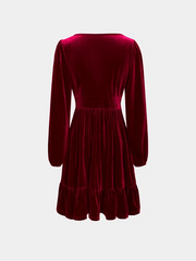Velvet Mini Chill Party Dress
