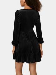 Velvet Mini Chill Party Dress