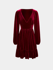 Velvet Mini Chill Party Dress